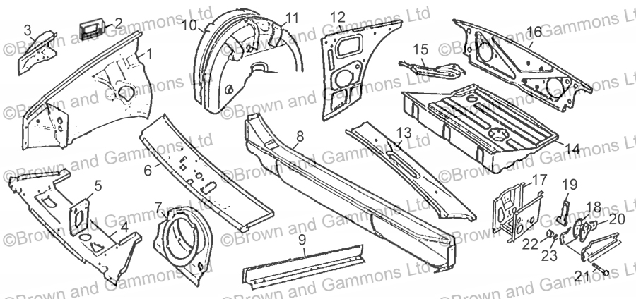 Image for Inner Body Panels